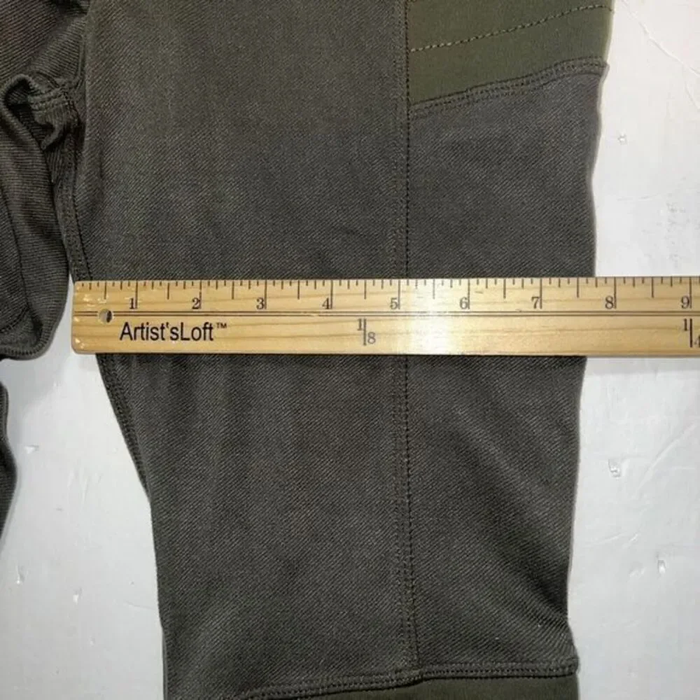 Athleta Trailsetter Ponte‎ Motion Pants Yosemite Olive Green Athletic Size 4